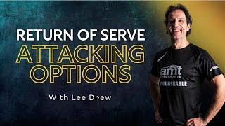 Squash Tips: Return Of Serve Attacking Options | With Lee Drew