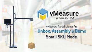 vMeasure Parcel Ultima Pro with Mount - Small SKU mode | Dimensional Shipping System