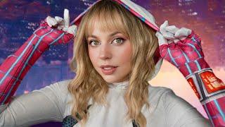 Spider-Gwen Is Obsessed w/ You, Spider-Man ASMR Roleplay (Soft-Spoken, Personal Attention, Drawing)