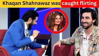 Khaqan Shahnawaz Flirtation with Mazaaq Raat Co-host