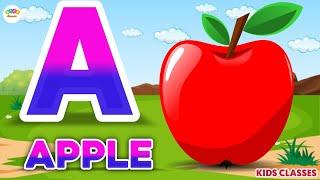 Phonics Song 2 with TWO Words in 3D - A For Airplane - ABC Alphabet Songs with Sounds for Children