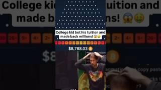 INSANE REACTION ON 1000X IN PLINKO #tiktok #shorts #plinko #roshtein