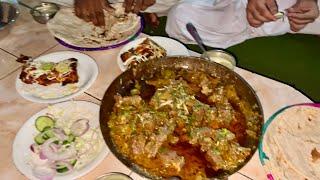 Kalu vs big meal mutton Kadahi