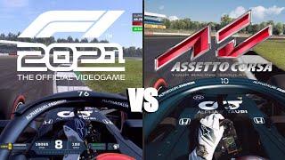F1 2021 vs. Assetto Corsa | Graphics and Sound Comparison