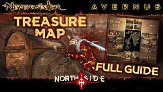 Neverwinter Mod 19 - Treasure Maps All Locations Full Video & HD Map Guide for Avernus Northside