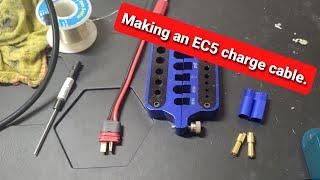 Making an EC5 charge cable guide.