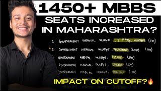 1450+ MBBS seats increased in Maharashtra? Newly Proposed Colleges & Impact on NEET 2024 CUTOFF