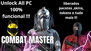 (COMBAT MASTER) MOD FREE PARA DESBLOQUEAR SKINS, PERSONAGENS, TOKENS E UM POUCA + ┃RODA TUDO ONLINE.