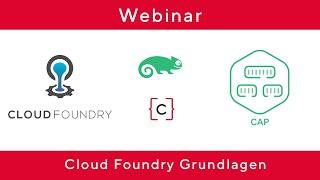 Webinar: Cloud Foundry Grundlagen