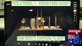 Tesla Model Y Australia - Vision Park Assist VS Ultrasonic Sensors (USS)