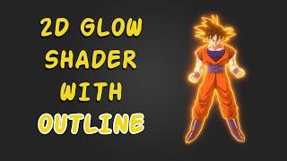 How to make Simple 2D Glow with Outline in Unity - 2D Shader Graph