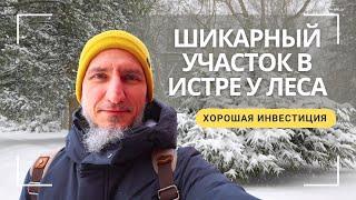 Шикарный земельный участок ИЖС в Истре у леса!