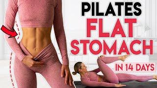 PILATES FLAT STOMACH in 14 Days  Belly Fat Burn | 5 min Workout