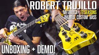 Robert Trujillo | Metallica - 72 Seasons Custom Warwick Signature Bass Reveal!
