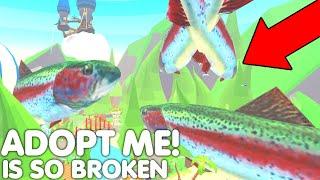 ADOPT ME IS SO BROKEN!SUPER GIANT PETS... (YOU MUST SEE THIS!) ROBLOX