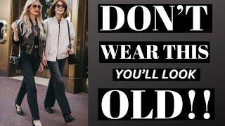 7 Fashion Mistakes Making You Look Old | Fashion Over 40