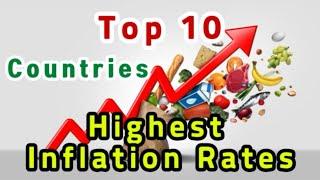 TOP 10 Countries With the Highest Inflation Rates (2022-2023)