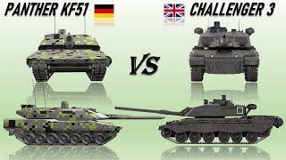 Panther KF51 vs Challenger 3 (Battle of Next Generation Tanks)