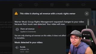 COPYRIGHT ISSUE FACEBOOK  PAANO MAG APPEAL OR DISPUTE / Sharing Ad Revenue With Music Right Owner