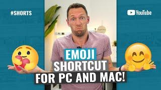 Emoji Shortcut for PC & MAC! #Shorts