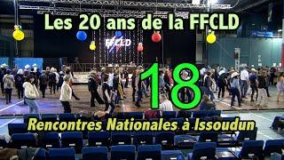 Les Rencontres Nationales à Issoudun, la FFCLD fête ses 20 ans, côté bal (8) samedi 23 mars 2024