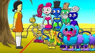 ALL LONGLEGS PLAY SQUID GAME! Poppy Playtime Chapter 2 Cartoon Animation