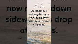 Robots Are Delivering Packages Right to Your Door! #DeliveryRobots #AutonomousBots #RobotDeliver