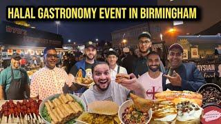 Halal Gastronomy Event 2022 | Mr Tee Famous Icecream | Streetfood In Birmingham | DanishVlogsster