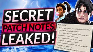 NEW SECRET PATCH NOTES LEAKED - Were Apex Devs Trying to Hide Something?