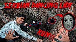 SERBIAN DANCING LADY IN REAL LIFE l PARKOUR POV ESCAPE ''Part 10.0'' (Horror Parkour POV Short)