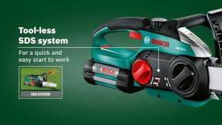 The Bosch Green 36 Volt Cordless Garden Range at Powertool World