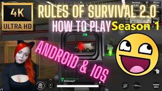 How To Play Rules of Survival 2.0 - Tutorial - Season 1 - GamePlay