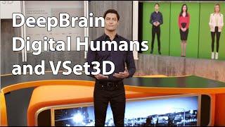 Deepbrain AI Digital Humans in VSet3D