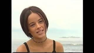 Alizée - "Fan de" - Rushs de l'interview - septembre 2001