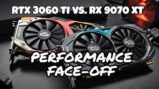  RTX 3060 Ti vs RX 9070 XT — Game Benchmarks (Wolfenstein, RDR2, Warhammer 40k)