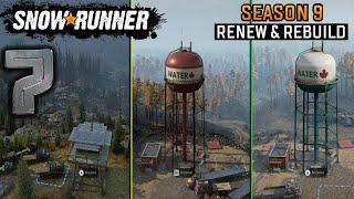 SnowRunner Season 9 Renew & Rebuild | Cautiousness - Timber for the Locals 1-2