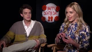 HAPPY DEATH DAY 2U Jessica Rothe & Israel Broussard Interview