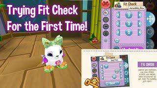 FIT CHECK IS HERE | TRYING FIT CHECK FOR THE FIRST TIME | Animal Jam Update