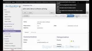 Super Simple ERP - Helpdesk & Support Module