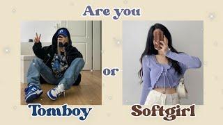 are you a tomboygirl or a soft girly ️ aesthetic quiz | Inthebeige