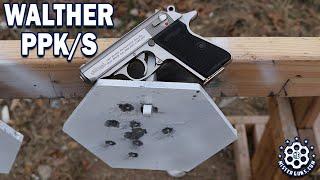 Walther PPK/S Shoot and Review!  Does the James Bond PPK/S Suck?  Is the Walther PPK/s Worth Owning?