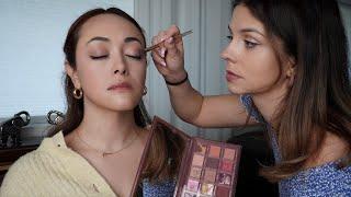 ASMR Flawless Makeup Application | Soft Spoken Role-play, Brushes, Sprays, Lipgloss