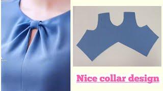 Beautiful, elegant and charming collar design |collar sewing tutorial |le fashion