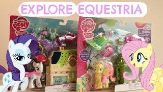 MLP- Explore Equestria | Fluttershy's Cottage & Rarity's Dress Shop