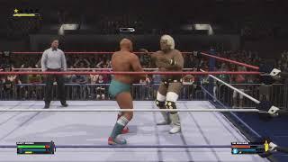 WWE 2K24 (CUSTOM ATIRE) "THE AMERICAN DREAM" DUSTY RHODES VS IRON SHEIK (WORLD WILDE WRESTLING)