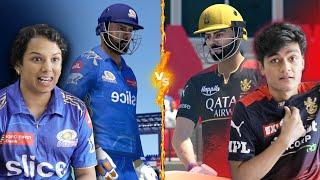 MI vs RCB - Playing the Most Realistic IPL Game | SlayyPop