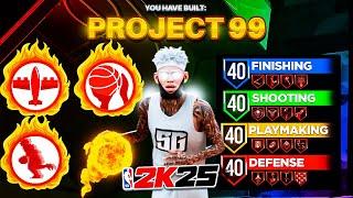 99 3PT + 99 BALL HANDLE + 99 STEAL is THE BEST GUARD BUILD in NBA 2K25!