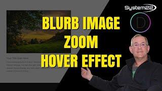 How To Add Hover Effect On Image Divi Blurb Module 