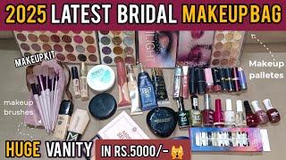 THE MOST AFFORDABLE BRIDAL MAKEUP BAG | branded makeup under Rs.5000/- 🫶