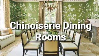 Chinoiserie Dining Rooms | Interior Design Ideas